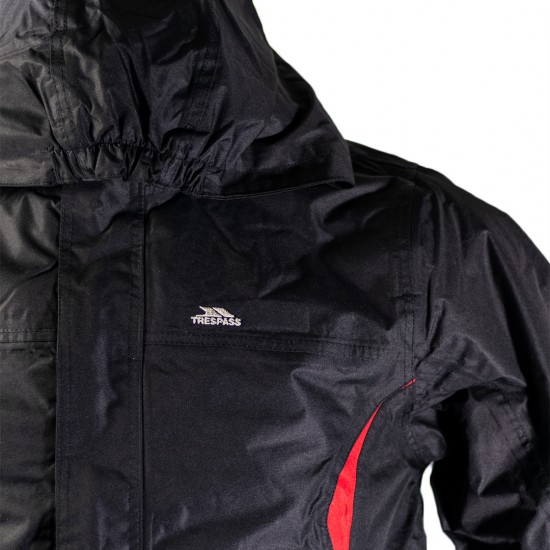 TRESPASS KIDS JACKET RIDLEY BLACK