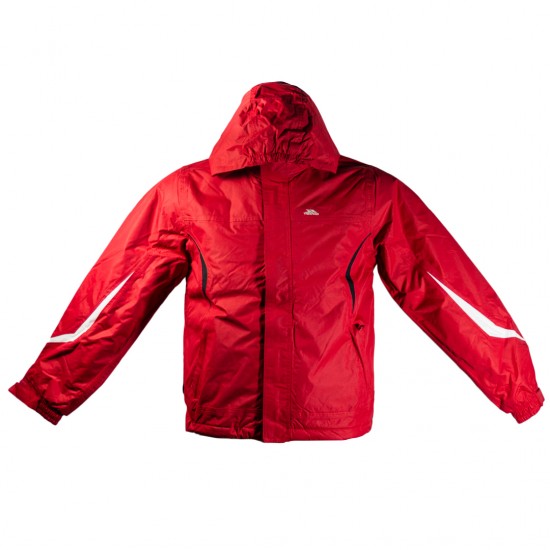 TRESPASS KIDS JACKET RIDLEY RED