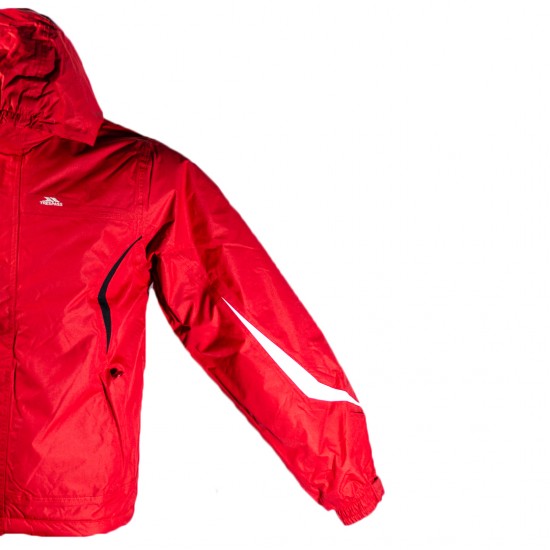 TRESPASS KIDS JACKET RIDLEY RED