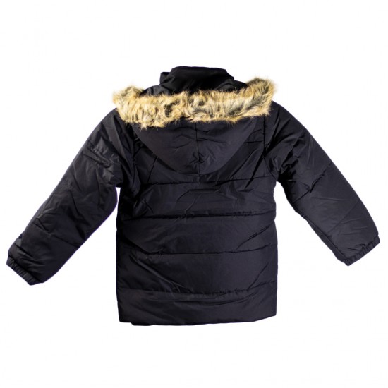 TRESPASS KIDS JACKET ANZIO BLACK