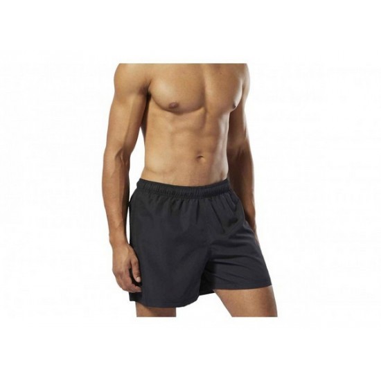 Reebok Beachwear Basic Boxer Shorts - Black