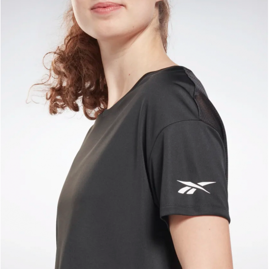 Reebok Workout Comm Poly Tee Solid
