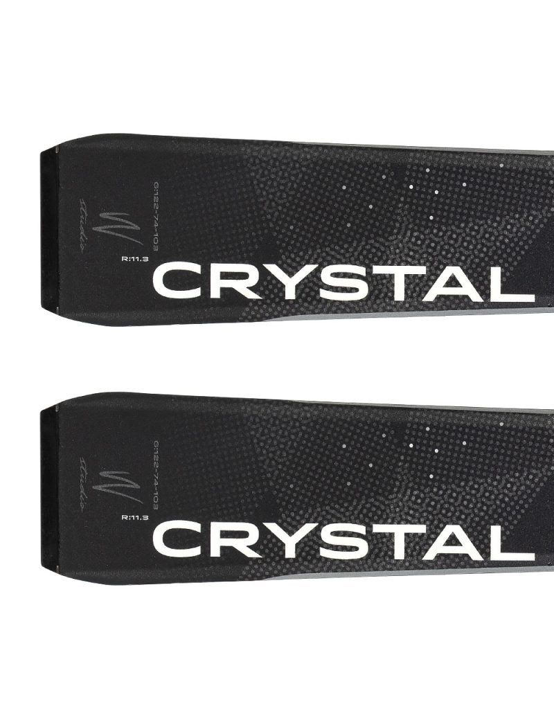 Skii CRYSTAL BLACK SX EL 9.0 GW 3 narty damskie elan crystal wiazania elan el 90 z grip walk 2026 3